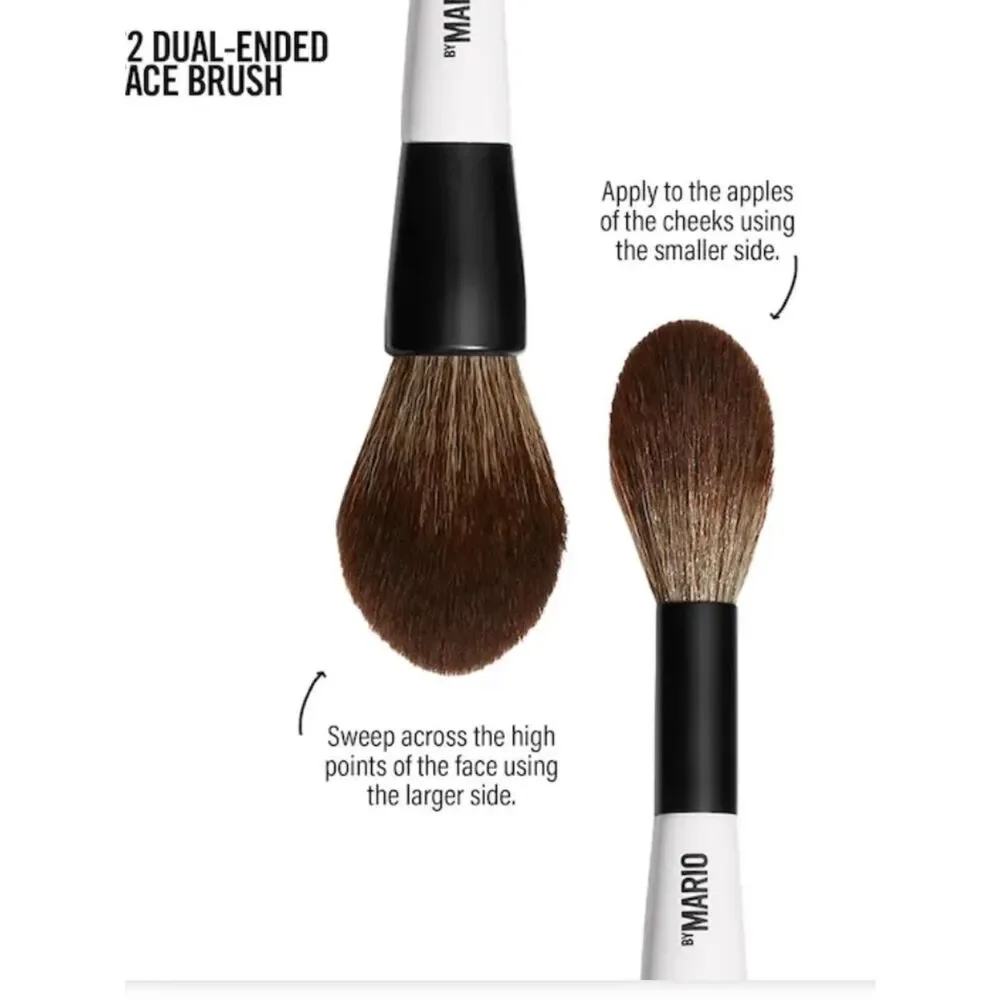 MAKEUP BY MARIO F2 Dual-Ended Powder Brush